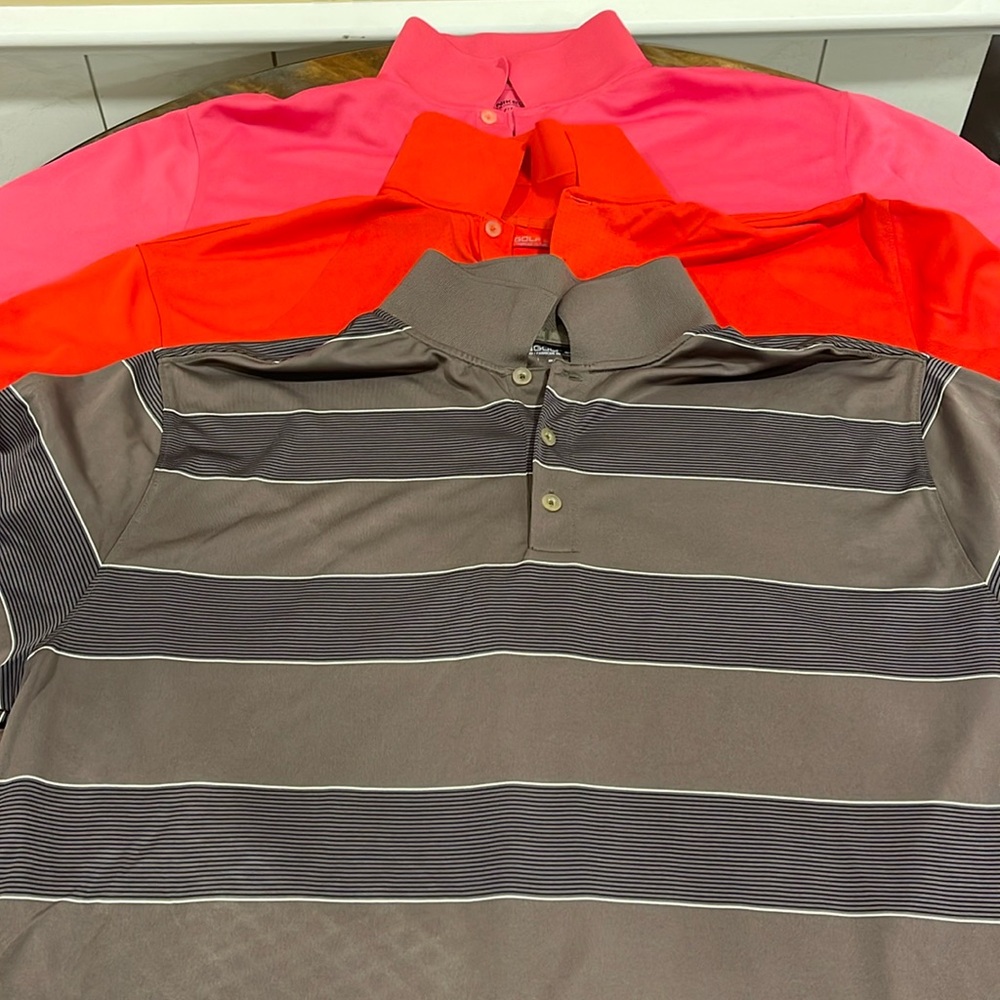 (3) XXL Gently Worn Nike Dri Fit Golf Polos